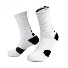 Mens Breath Basketball Running Everyday Towel Socks Sports Leisure Socks
