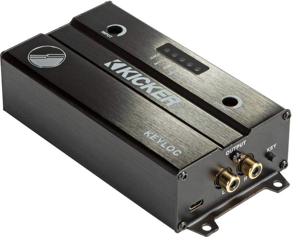 KICKER 47KEYLOC 2-CHANNEL SMART LINE OUTPUT CONVERTER / DIGITAL SIGNAL PROCESSOR - Image 2 of 4