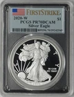 2020-W American Silver Eagle PCGS PR70DCAM First Strike Black Core ✪COINGIANTS✪