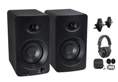 Pair Se Electronics sE4100 Cardioid Condenser Microphones+Monitors+Headphones