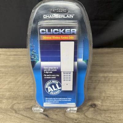 Universal Clicker Chamberlain KLIK2U Wireless Keyless Garage Door Entry