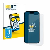 3X Panzerfolie Schutzglas Matt FüR Apple Iphone 15 Pro Max Displayschutz