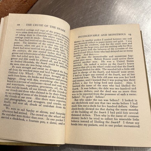 "The Cruise of the Snark" By Jack London 1911 VINTAGE - Picture 8 of 8