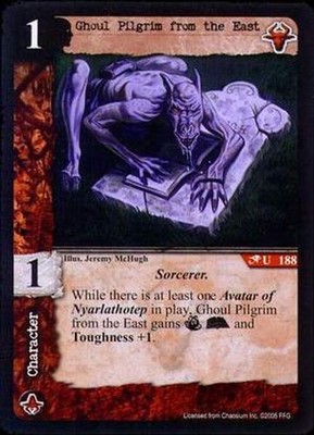 Ghul Pilgrim from the East - Eldritch Edition - Call of Cthulhu CCG