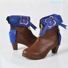 Honkai: Star Rail March 7th Cosplay Short Boots Comic Con Accessory Xmas Prop