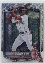 2025 Bowman Chrome Prospects Mega Box Mojo Refractor Franklin Arias #BCP-67 e6i