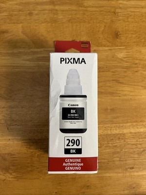 Canon GI-290 Black Genuine Ink Bottle, Compatible with Megatank PIXMA 