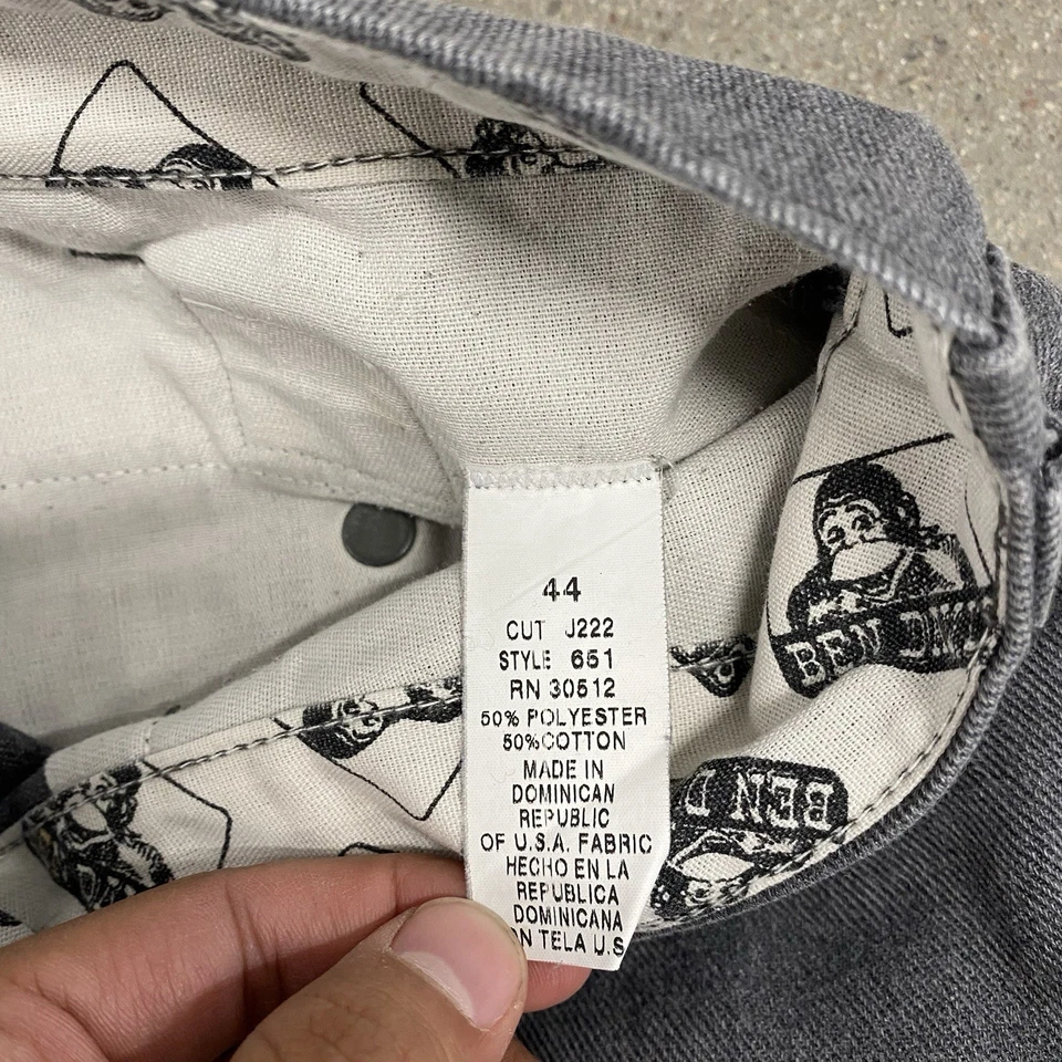 Vintage Ben Davis Pants Mens Actual 42x29 Gray - Image 4 of 4