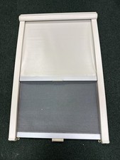 Caravan motorhome cassette blind with flynet Remis 51 W X 80 D Cms Damaged