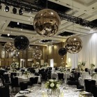 Yescom 2PCS 32" Big Shiny Inflatable Mirror Ball Giant Reusable Hanging Black — photo 2