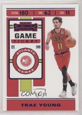 2019-20 Panini Contenders Game Ticket Blue 20/99 Trae Young #1 s1i