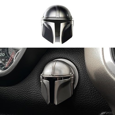 BestEvMod Mando Style Universal Car Engine Start Stop Button Cover Anti-Scratc..
