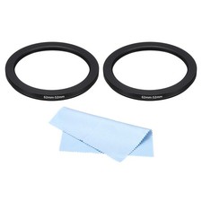 62mm-52mm Step Down Ring Camera Lens Filter Adapter Ring Filter with Cloth