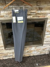 Perry Ellis Portfolio Resolution Modern Fit Dress Pants NWT 38/32 Grey