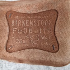 Birkenstock Blue Footbed Casual Sport Orthotic Insoles Size EU 39 Regular / Wi