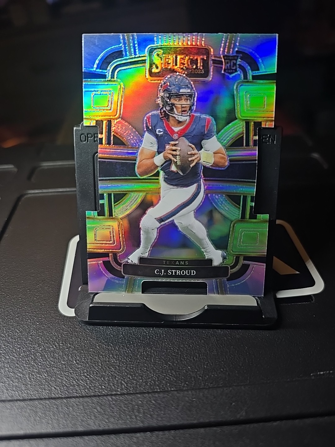 2023 Panini Select - Concourse C.J. Stroud #41 Silver Prizm Die-Cut (RC)