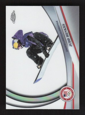 Judd Henkes 2026 Topps Chrome U.S. Winter Olympic Refractor #14