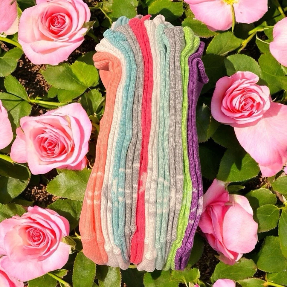 Sugar Women's No-Show Socks, 10-Pack, Size 4-10 NWT - Image 3 of 3