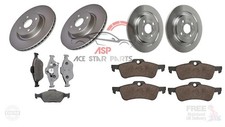 FOR TOYOTA YARIS MK3 1.5 VNK (2011-2017) FRONT & REAR BRAKE DISCS & PADS SET
