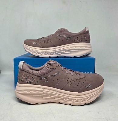 New women's 11 Hoka x Anthropologie Vibrant Bloom Bondi L sneakers 1150924 / QTS