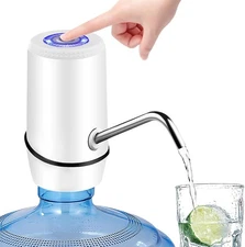 Electric 5-Gallon Water Dispenser Pump USB Rechargeable Portable