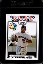 Albert Pujols 2008 Topps Update World Baseball Classic Preview #WBC15