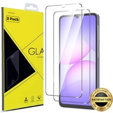 2Pack-9H Tempered Glass Screen Protector for Samsung Galaxy A07