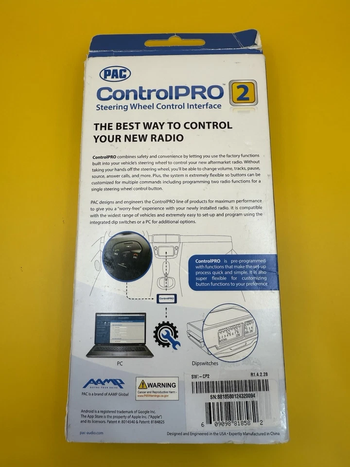 PAC SWI-CP2 Car Stereo Steering Wheel Control Retention Interface SWI Module NEW - Image 3 of 4