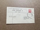 New Zealand 1938 FDC +KGVI Definitive 1d #227 +Monograph Cachet +Neat Condition