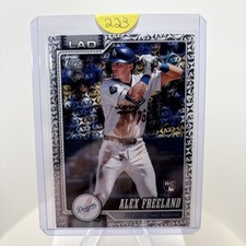 2026 Topps Series 1 Alex Freeland Spring Training Exclusive Rookie #74 RC Dodger