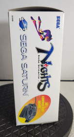 Nights Into Dreams (Sega Saturn) COMPLETE w/ Box manual game control pad EUC
