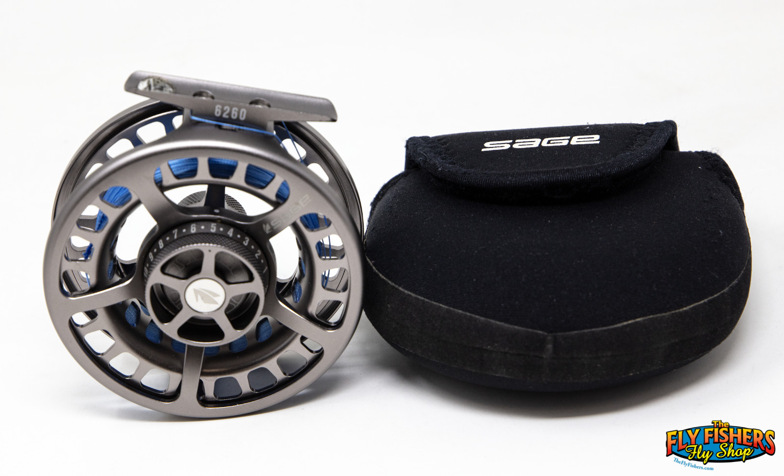 Sage 6200 Series 6260 6-7wt Silver Fly Fishing Reel