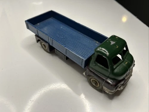 DINKY BIG BEDFORD S DROPSIDE LORRY 522 REPAINTED VINTAGE 1952-54 DIECAST