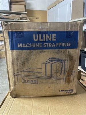 uline strapping s-7455 1 4'' x .024'' x 18,000', White