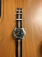 Heuer Monnin 844-1 Vintage Diver - RARE 1979 Cathedral Hands Made in France