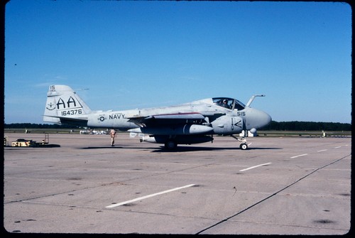 #7752 ORIGINAL K64 AIRCRAFT SLIDE: USN Grumman A-6E Intruder BuNo 164376