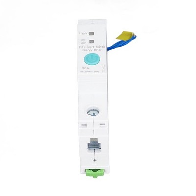 Wifi Smart Circuit Breaker Switch Energy Power Meter DIN Rail For Ewelink AP SET