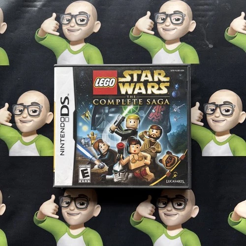 Lego Star Wars: The Complete Saga - Nintendo DS Game CIB Complete w/ Manual, Box