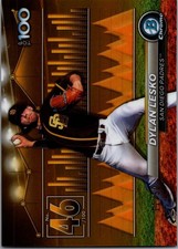 2024 Bowman Chrome Top 100 Dylan Lesko #BTP-46 Gold