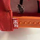 NBA Miami Heat HWC '47 Brand Big Shot Logo Flat Bill Snapback Red/Orange Cap — photo 4