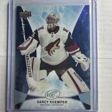 Upper Deck Ice Darcy Kuemper Arizona Coyotes 50 Royal Blue Parallel 99