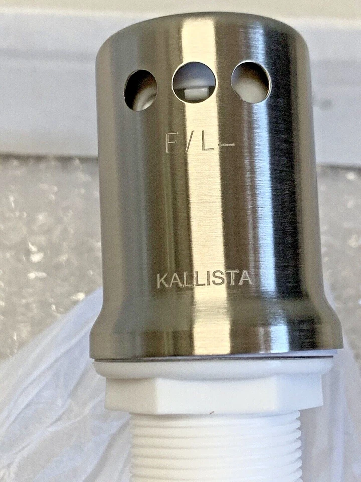 Cubierta y cuerpo Kallista Air Gap P34014-00-AG níquel cepillado NUEVO Foto 4 de 4