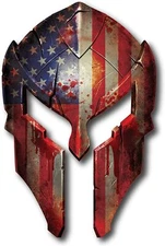 Bloody Molon Labe American USA Flag Vinyl Decal Bumper Sticker Car Truck Window