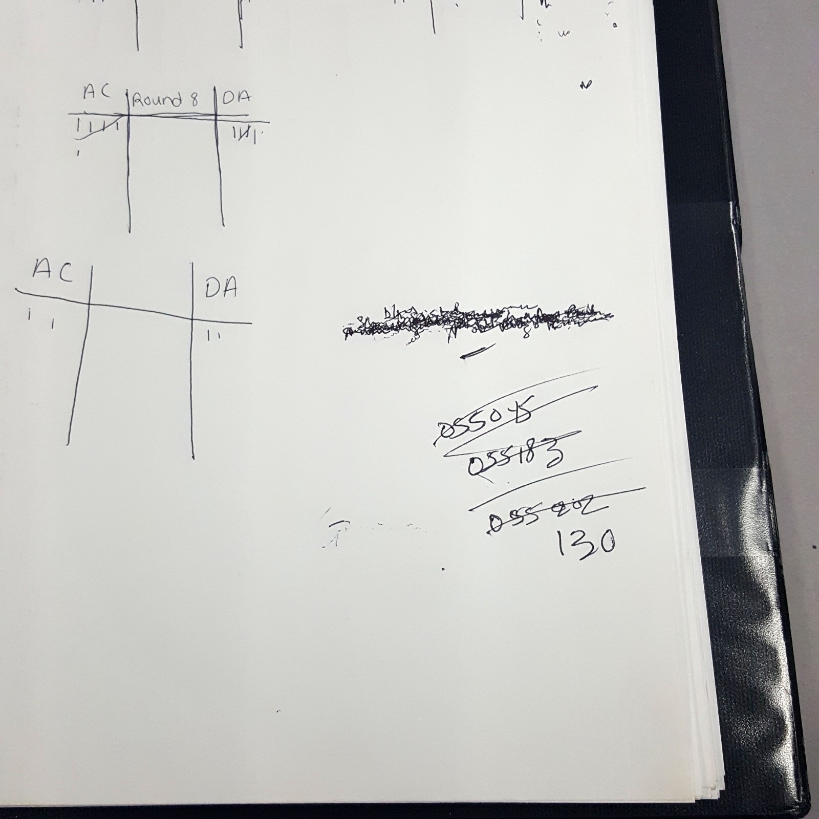 Image 11 of CREED III 3 - Screen Used DAZN Fight Commentator Binder with Notes - COA