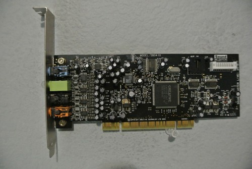 Creative Sound Blaster LIVE 24 bit 7.1 Channel PCI SOUND CARD SB0410 K4562 - Afbeelding 1 van 3