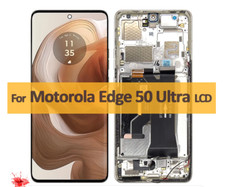 For Motorola Edge 50 Ultra LCD Display Touch Screen Digitizer Assembly Frame