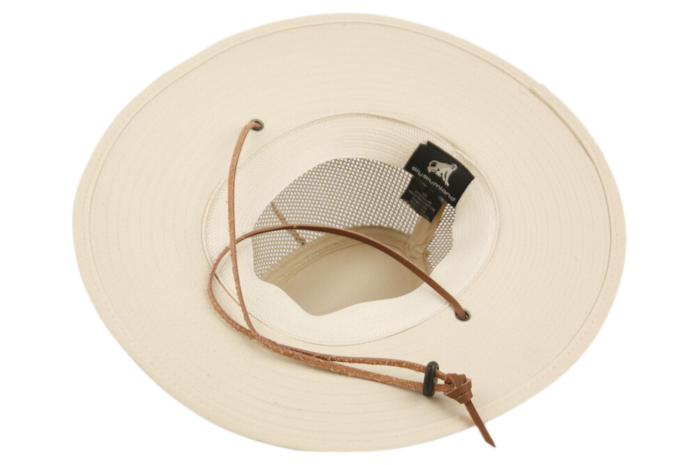 Cowboy Elysiumland Safari Olive Outdoor Beach Panama Chin Strap SPF 50 Men's Hat – Biblioteca Nacional De Angola