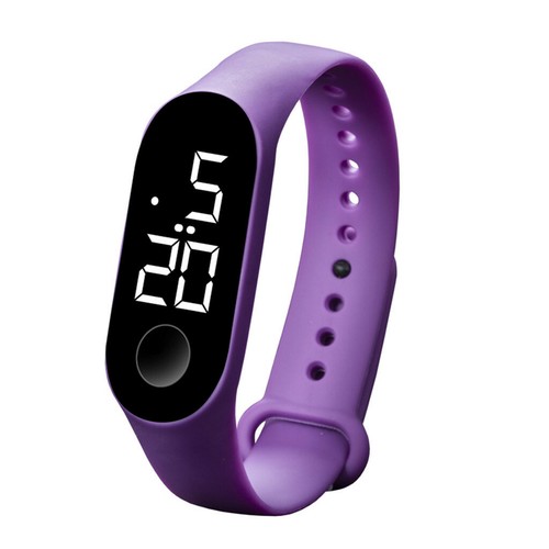 Relojes electrónicos LED deportivos con sensores luminosos moda hombres mujeres relojes para correr - Imagen 12 de 24