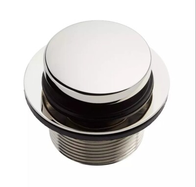 Signature Hardware SH439074PN Pop-up Tub Drain Polished Nickel