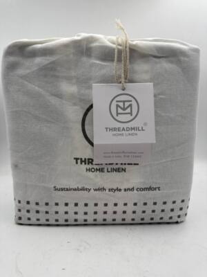 Threadmill 100% Cotton Queen Sheet Set, 4pc, 16'' Pocket, Folkstone Blue